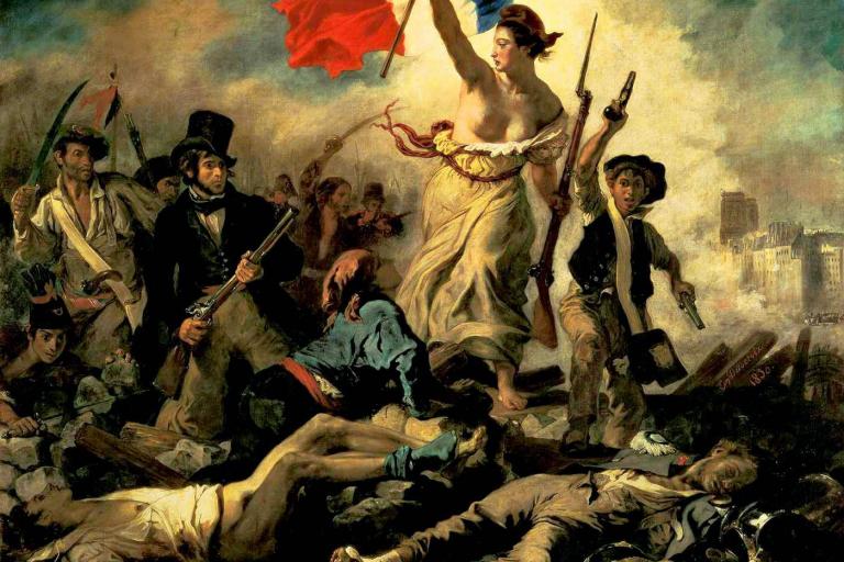 la libertà che guida il popolo