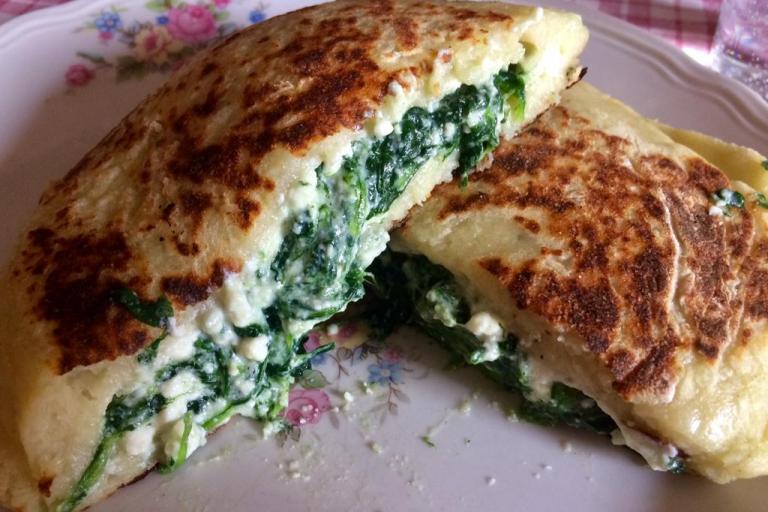 gigadischi di ricotta e spinaci